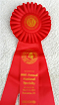 Jossa winning ribbons, 2015 California