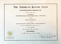 Boo FCAT 3 certificate